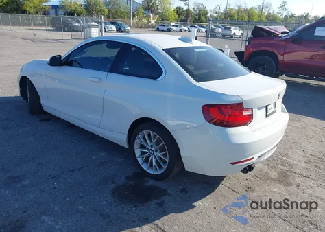 2016 BMW 228I z USA, uszkodzony, nr VIN WBA1F9C55GV544437